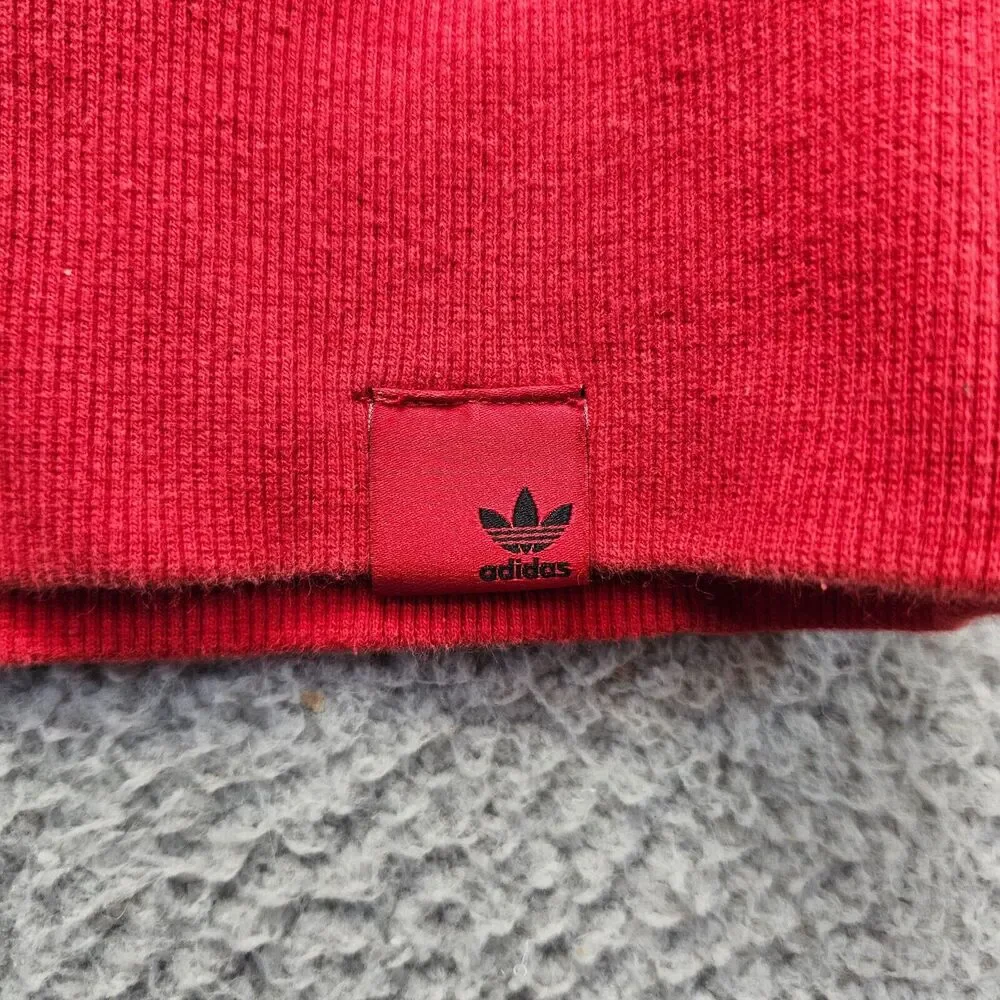 adidas Originals x Oyster Sweatshirt Mens Size Medium Red Crewneck Pullover‎